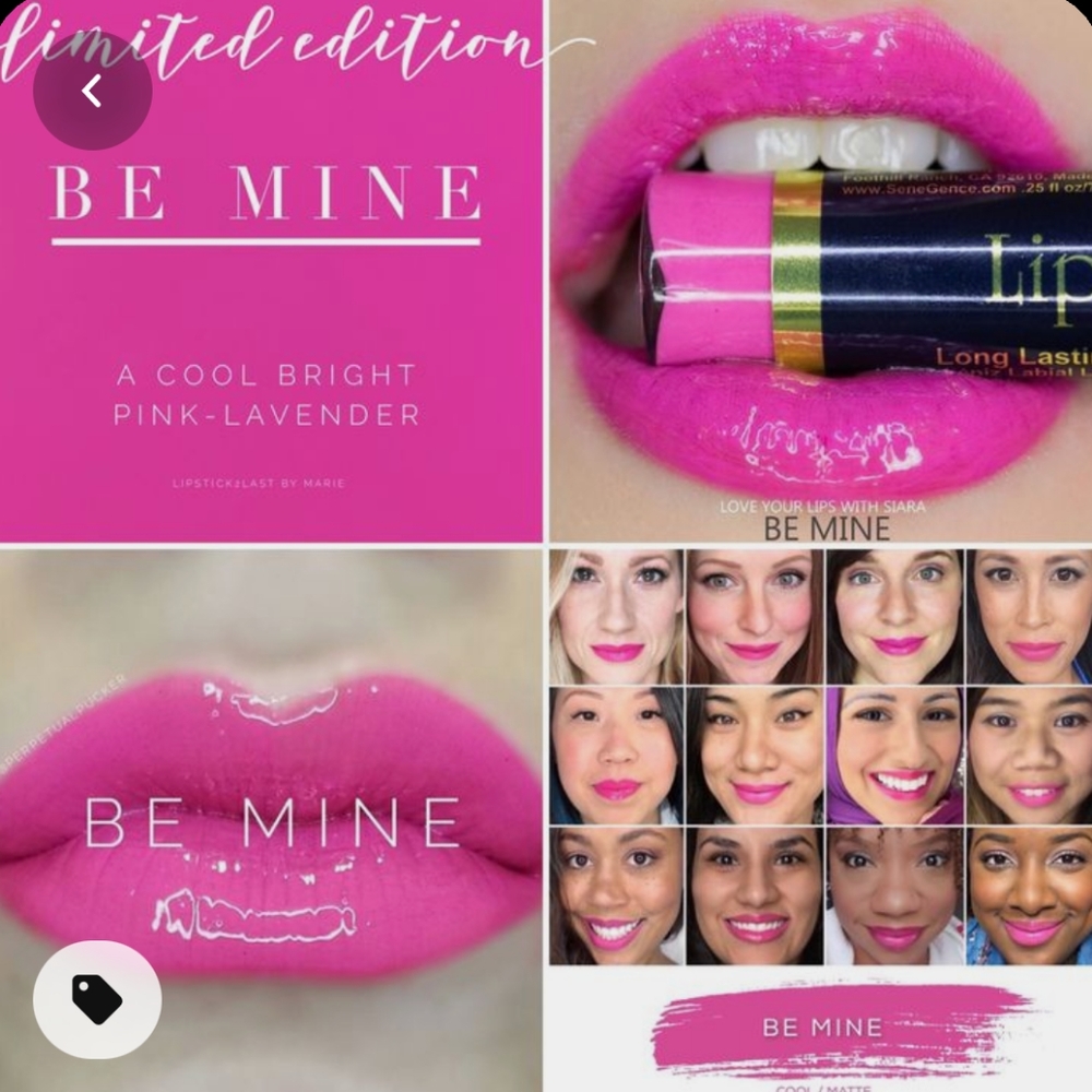 Be Mine Senegence Lipsense T3